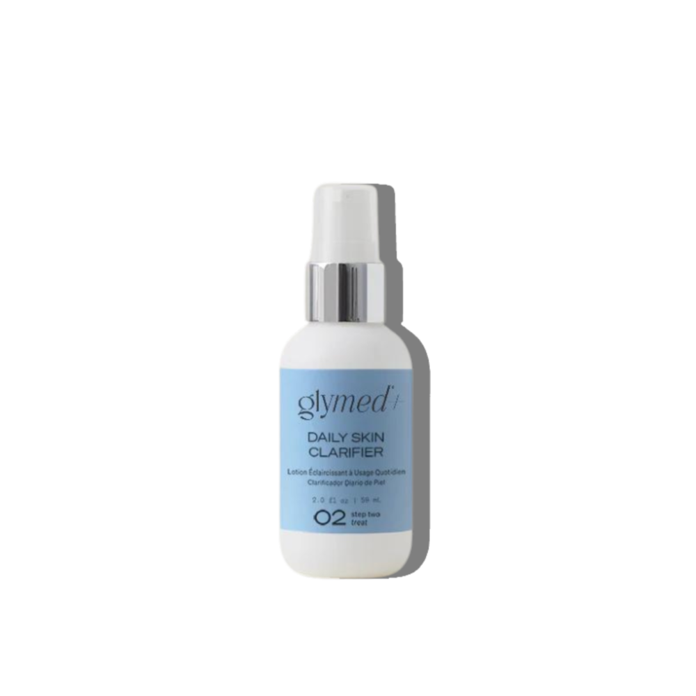 Daily Skin Clarifier for brightening skin and reducing discoloration from acne and sun damage