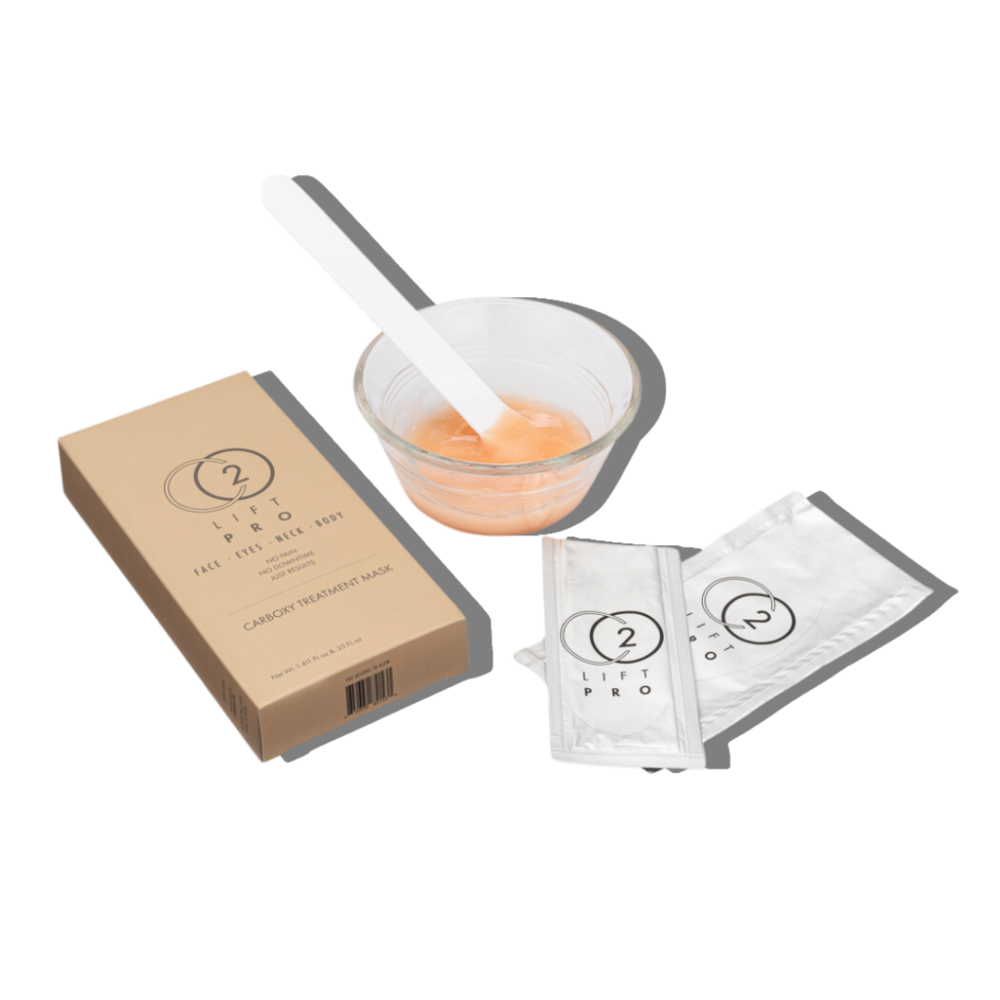 CO2 Lift Pro Carboxy Therapy Gel Mask for instant radiance and hydration