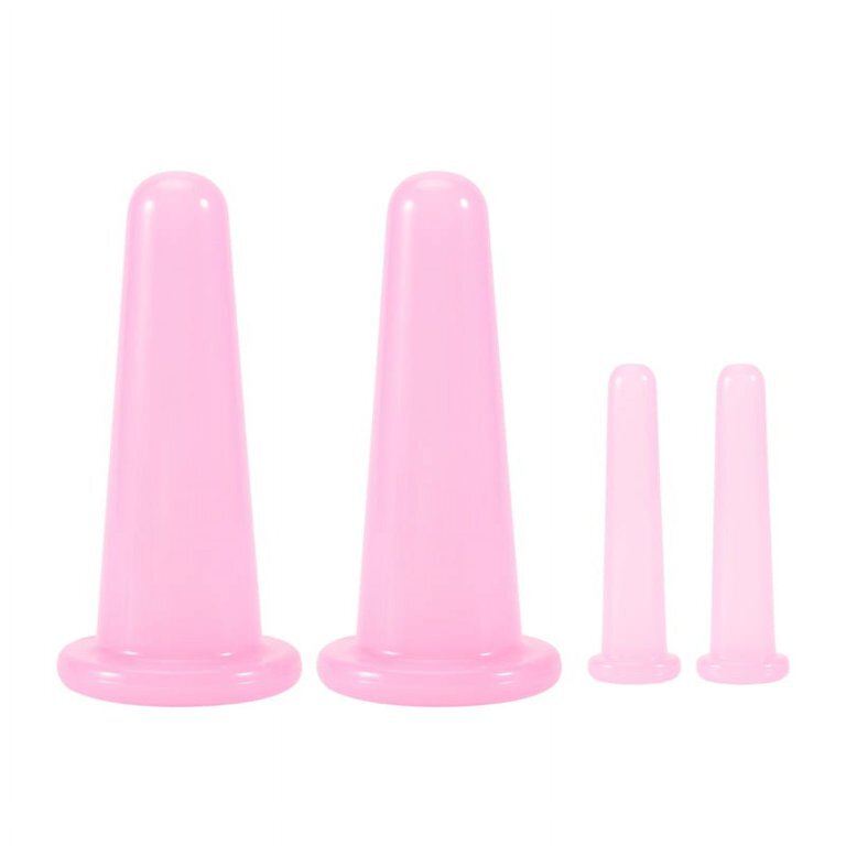 Lymphatic Drainage Facial Suction Cups for reducing puffiness, facial contouring, and promoting lymphatic flow.