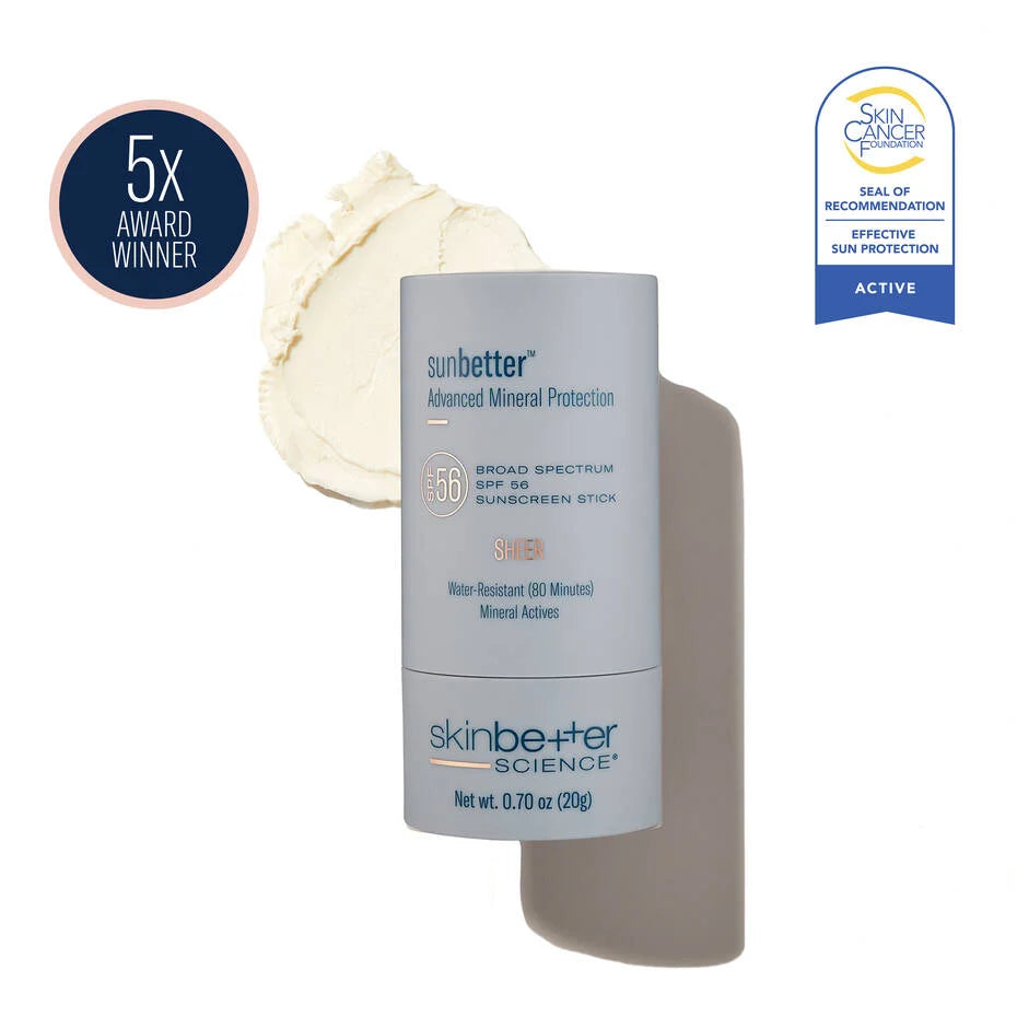 Sunbetter SHEER SPF 56 Sunscreen Stick