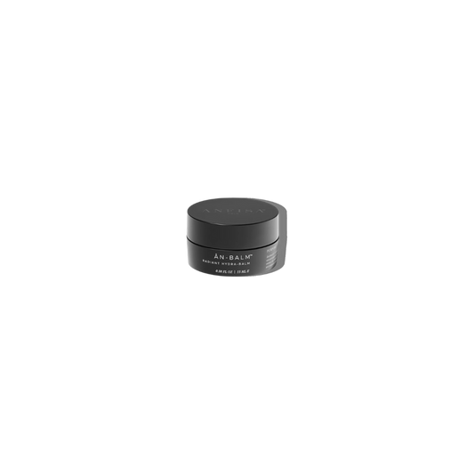 An-Balm nourishing balm-to-oil formula for reducing inflammation, balancing sebum, and repairing dehydrated skin.