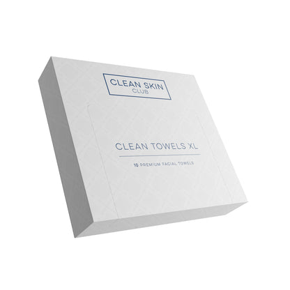 Clean Towels XL™ Travel, Disposable Face Towels, 10 Count