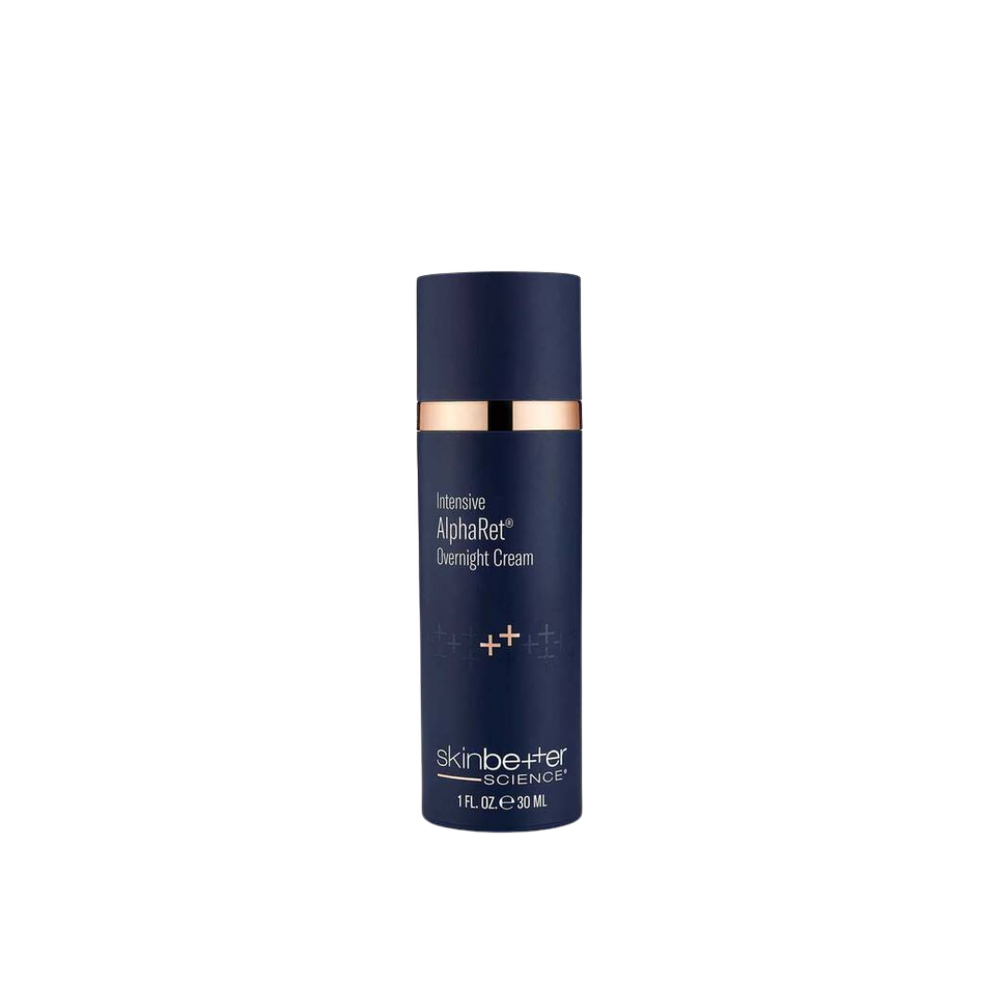 Intensive AlphaRet Overnight Cream for smoother skin and reduced wrinkles.