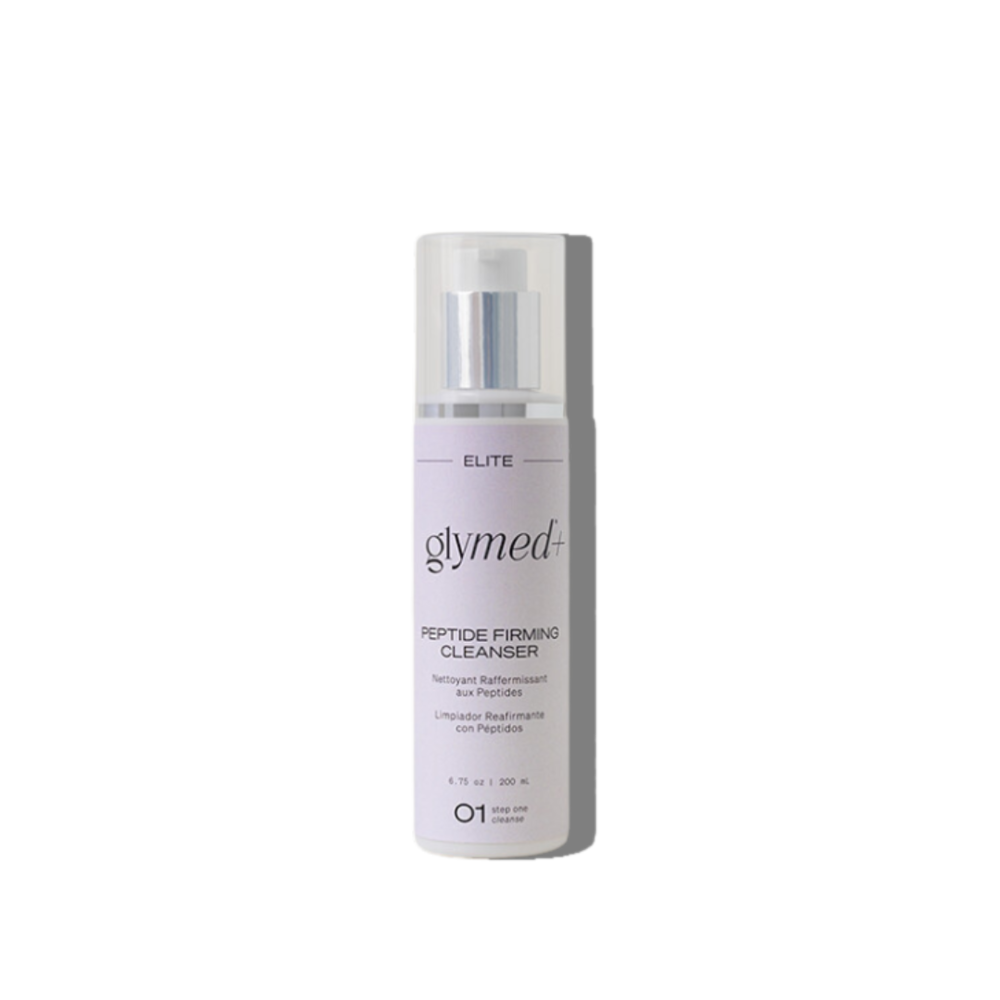 Peptide Firming Cleanser for lifting, firming, and hydrating skin with peptides and botanicals