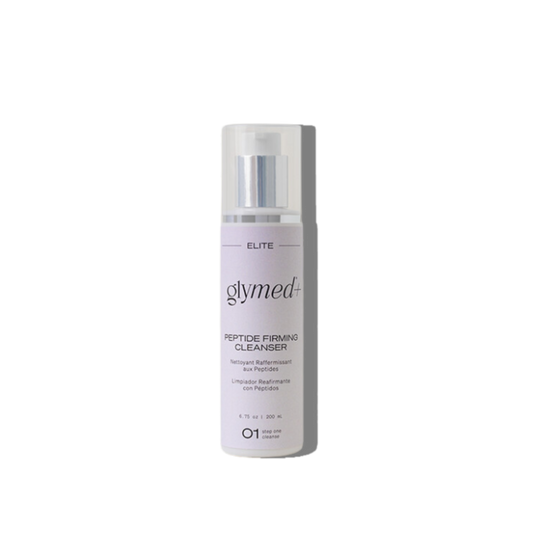 Peptide Firming Cleanser for lifting, firming, and hydrating skin with peptides and botanicals