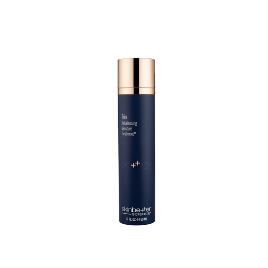 Trio Rebalancing Moisture Treatment - A patented formula providing hydration and balance for dry, aging skin without the heaviness.