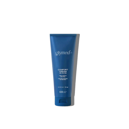 Comfort Cream with aloe vera for soothing and healing irritated skin from treatments and sun exposure