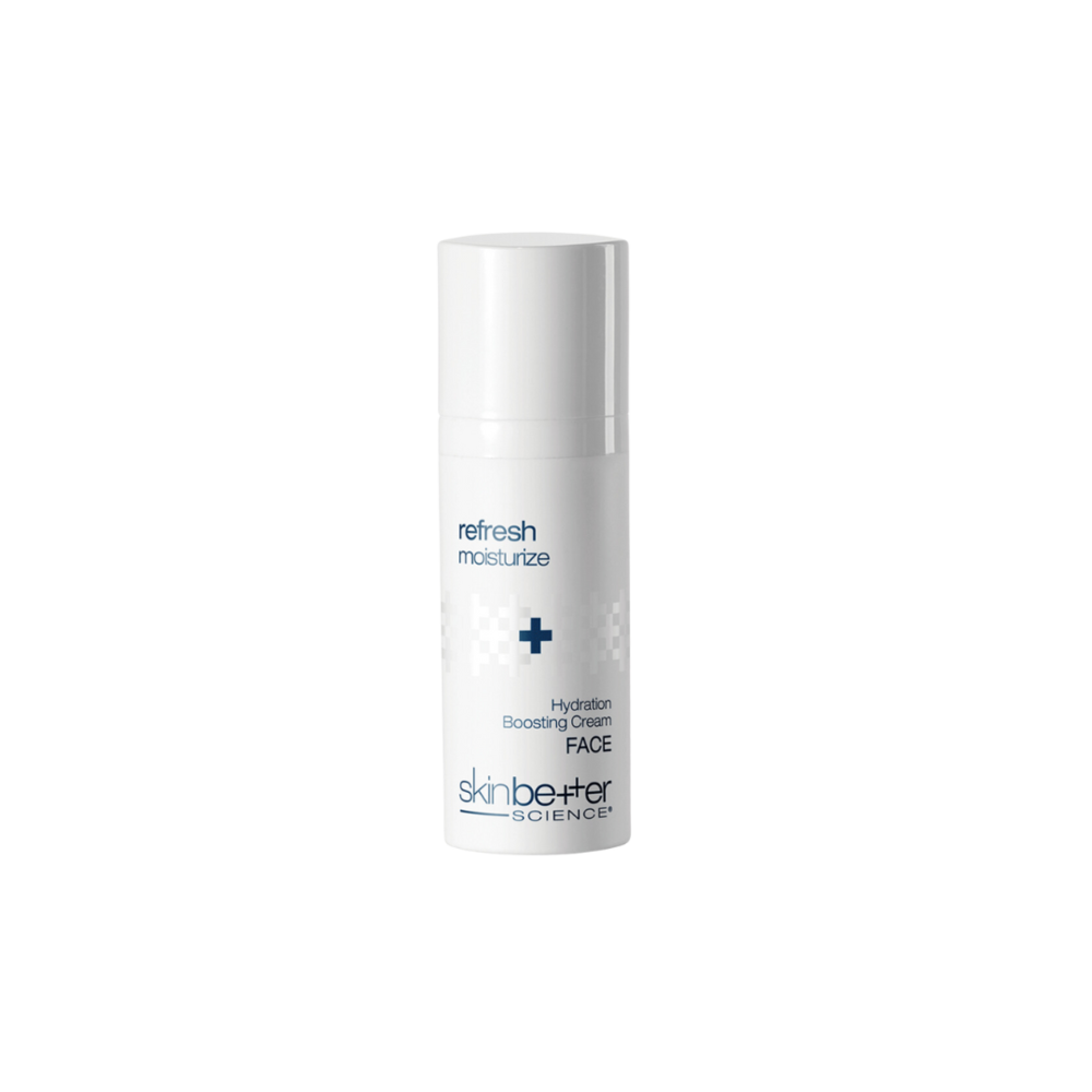 Hydration Boosting Cream with ceramides and botanical lipids for lasting moisture and a velvety finish, ideal for use with retinoids and exfoliants.