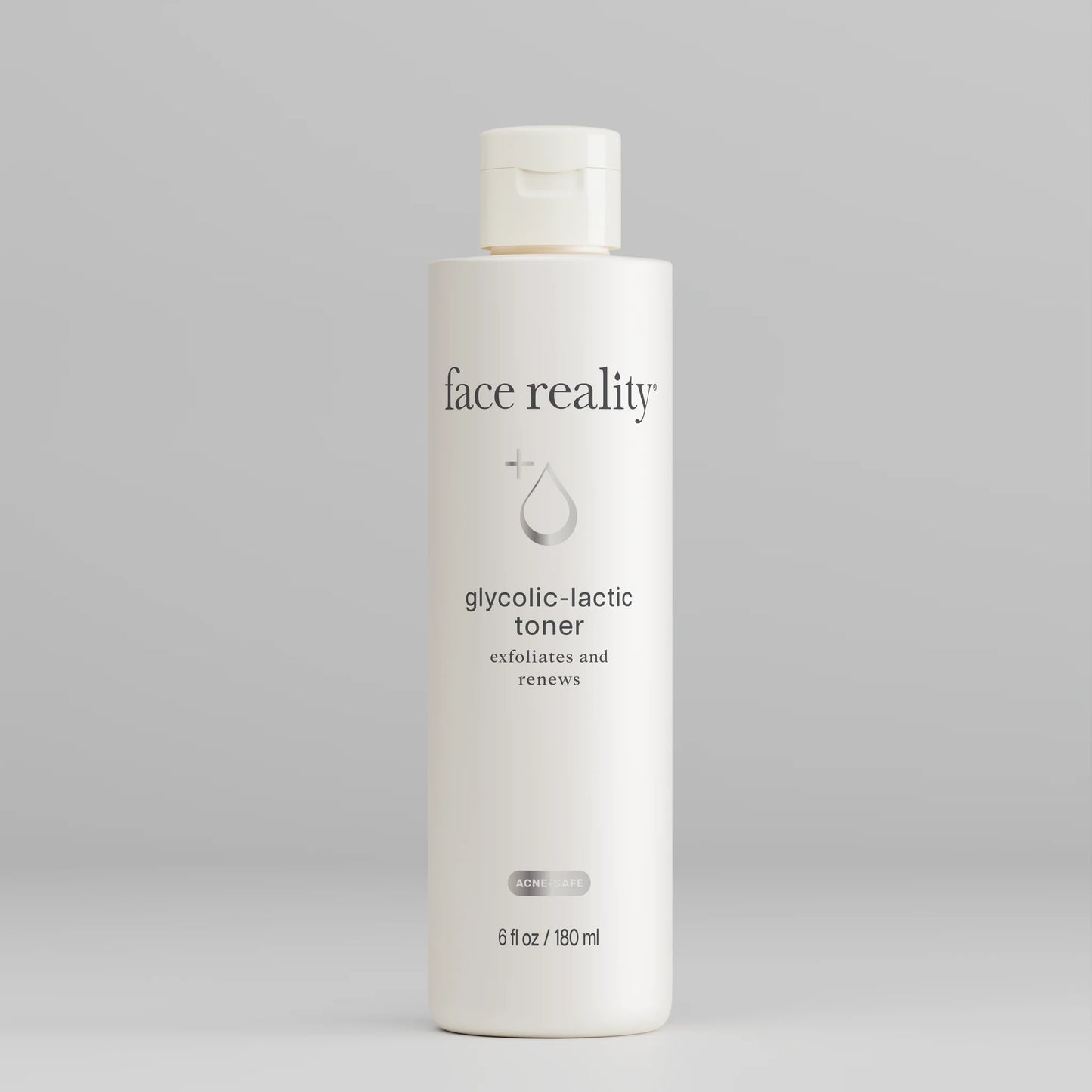 Glycolic-Lactic Toner by Face Reality, exfoliating toner for oily skin with alpha hydroxy acids