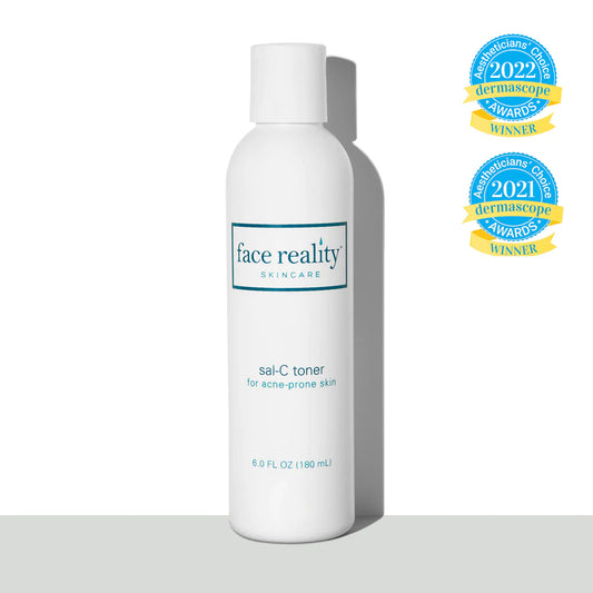 Sal-C Toner, antioxidant-rich exfoliating toner for brightening and moisturizing oily skin