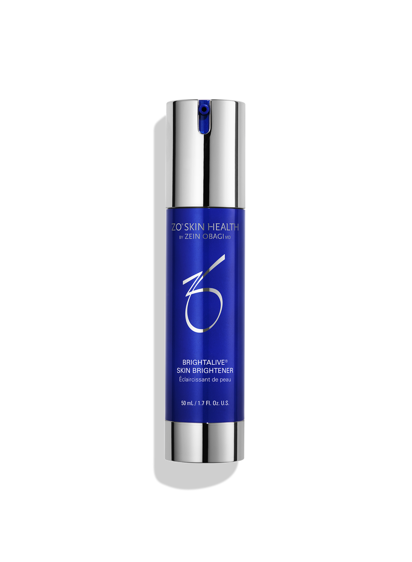 Brightalive skin brightening solution for dark spot reduction, improved clarity, and a more radiant, even complexion without hydroquinone or retinol.