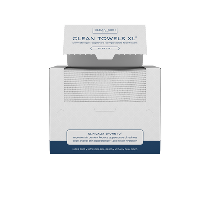 Clean Towels XL™, Disposable Face Towels, 50 Count