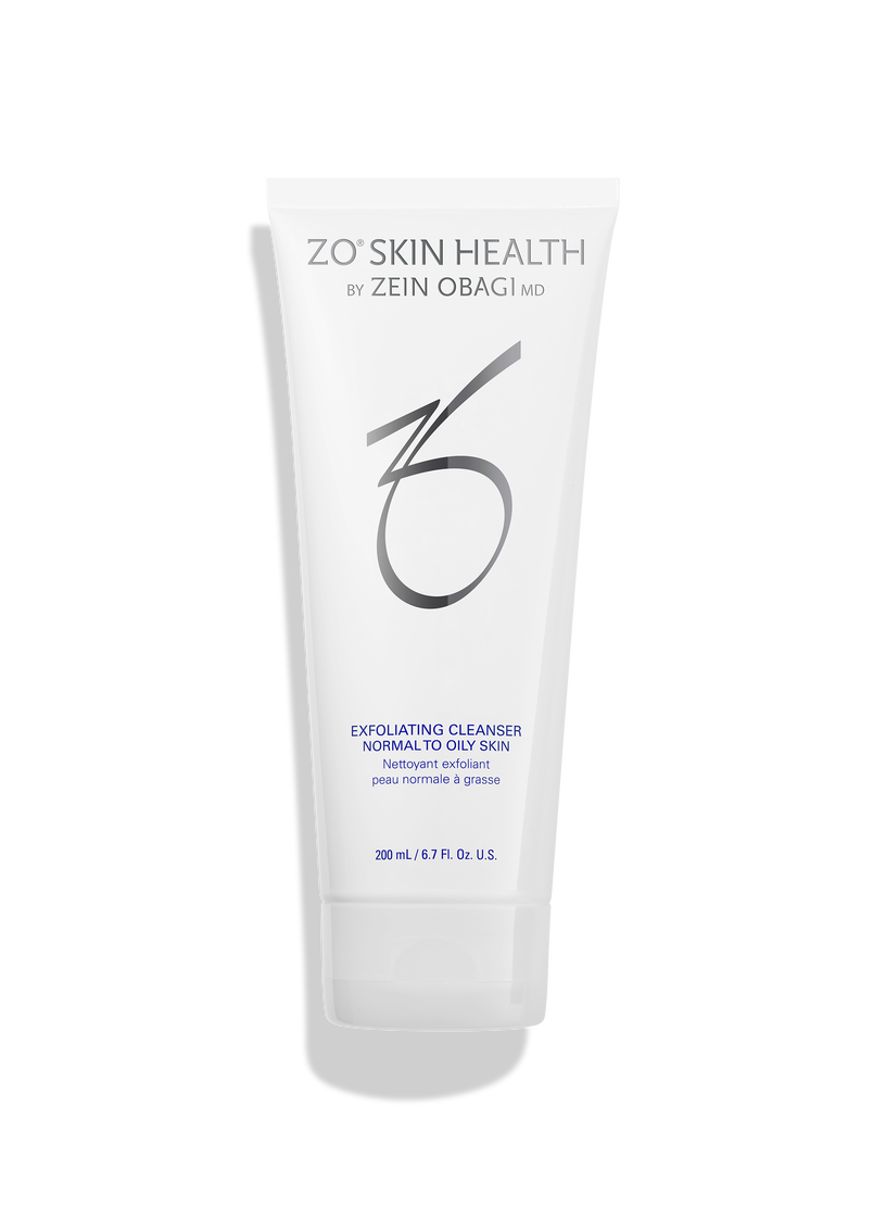 Exfoliating Cleanser that removes oil and impurities while maintaining skin's natural moisture, leaving it refreshed and smooth without dryness.